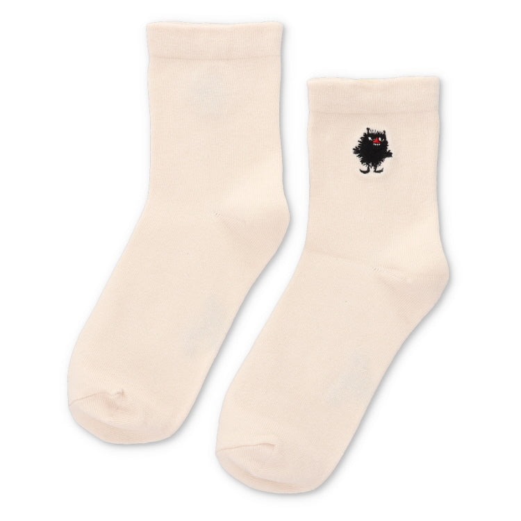 【新品未使用】ヤオイタカスミ　モモンガパンツ白 ロークルーソックス（80th/メッセージ/オフホワイト）MNL653104