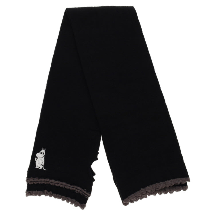 UVカット 冷感アームカバー（ムーミン刺しゅう/ブラック）MNG260263-001