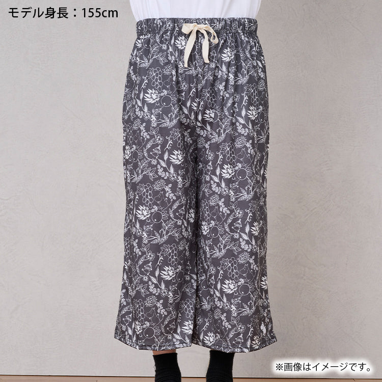 リラパンL-LLサイズ（フルーツガーデン/ミディアムグレー）MNO660259-303