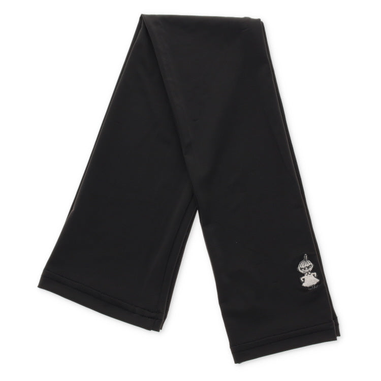 UVカット 冷感アームカバー（リトルミイ刺しゅう/ブラック）MNG620401-001