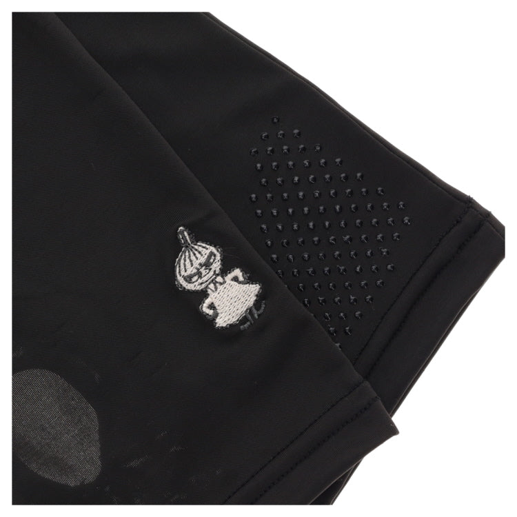 UVカット 冷感アームカバー（リトルミイ刺しゅう/ブラック）MNG620401-001