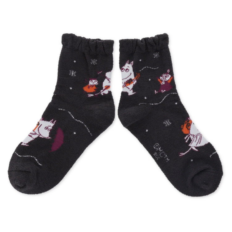 ロークルーベロアソックス（SNOWY WAY HOME/チャコール）MNL453549-002