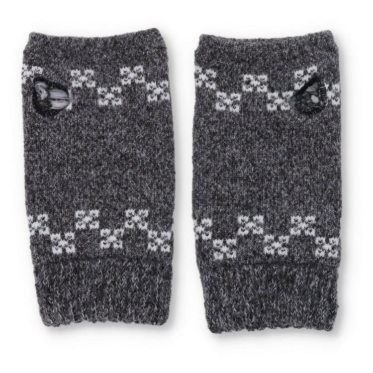 アームウォーマー（SNOWY WAY HOME/ムーミン刺しゅう/ブラック）MNG450555-001