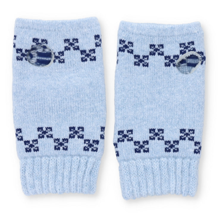 アームウォーマー（SNOWY WAY HOME/ムーミン刺しゅう/ブルー）MNG450555-035