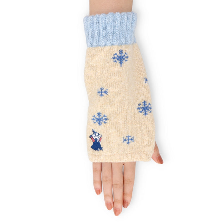 アームウォーマー（SNOWY WAY HOME/リトルミイ刺しゅう/オフホワイト）MNG450556-007