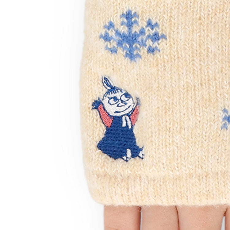 アームウォーマー（SNOWY WAY HOME/リトルミイ刺しゅう/オフホワイト）MNG450556-007