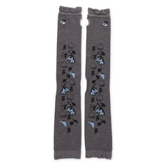 UVカット冷感アームカバー（リトルミイ刺繍/チャコール）MNG260282-002