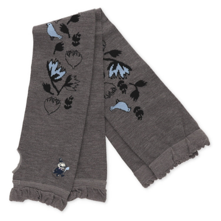 UVカット冷感アームカバー（リトルミイ刺繍/チャコール）MNG260282-002