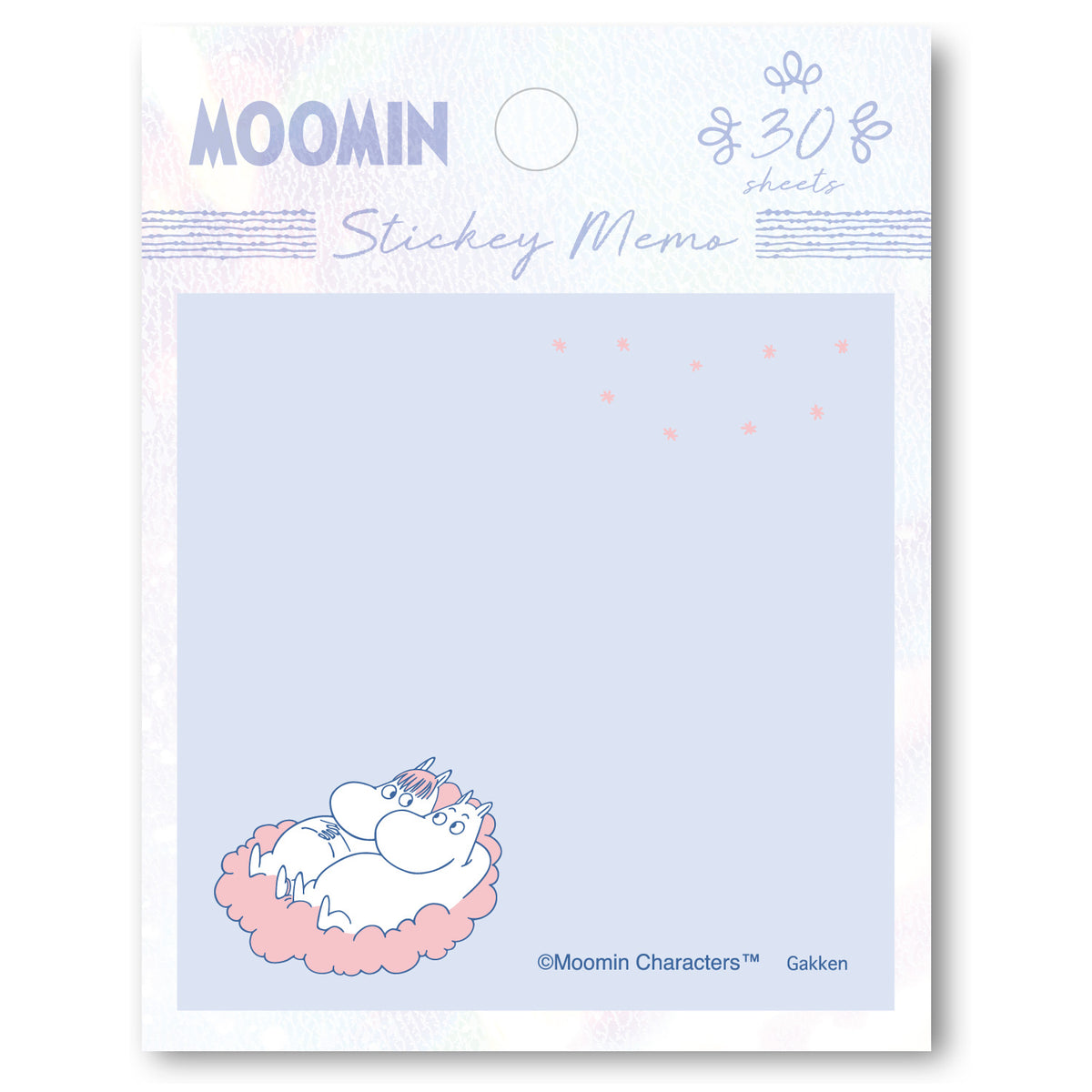 付箋（オーロラ/ムーミン＆スノークのおじょうさん/BU）AM04859