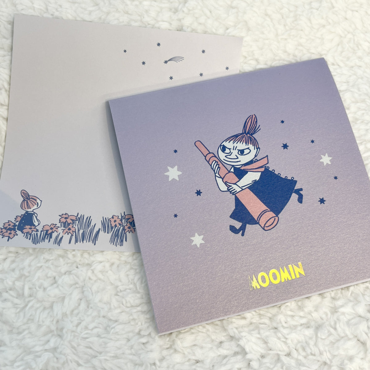 スクエアメモ（オーロラ/リトルミイ/PR）M05848