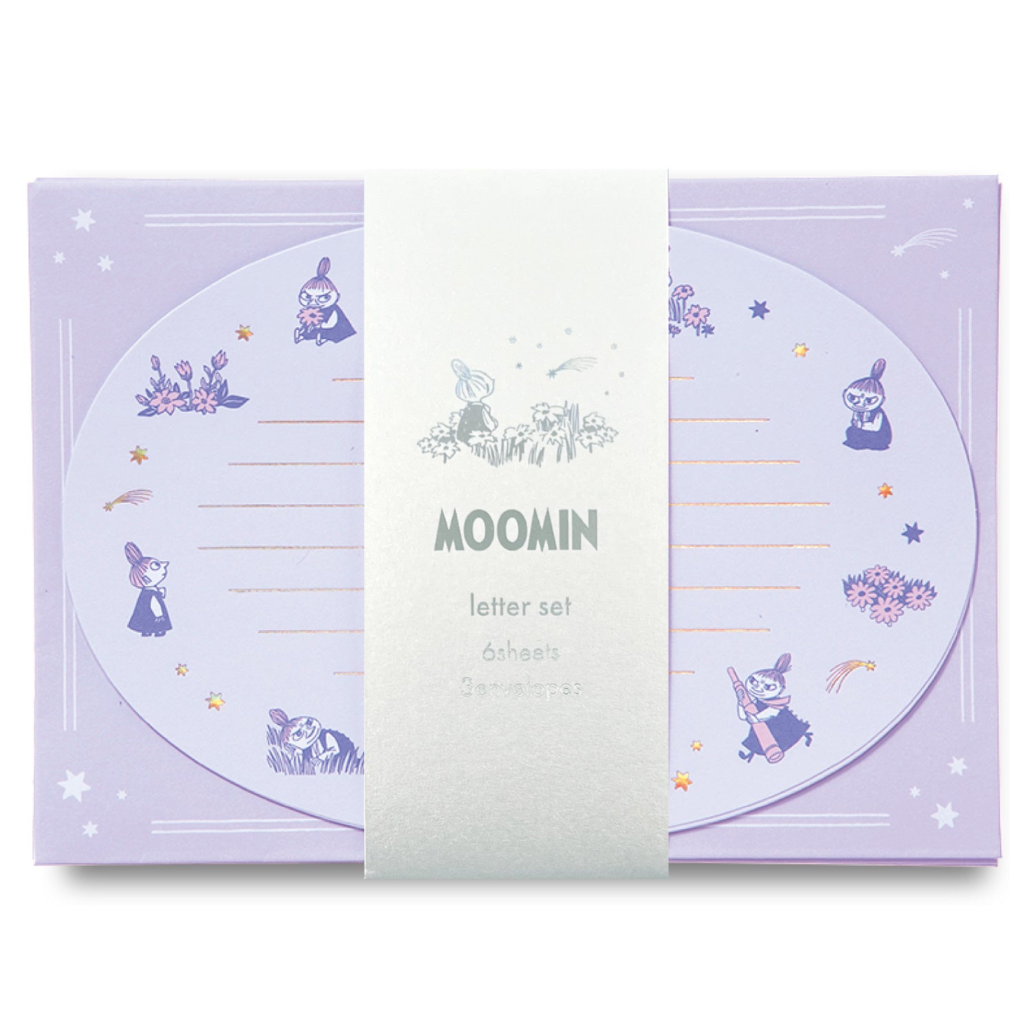 箔レターセット（オーロラ/リトルミイ/PR）D06075 - MOOMIN SHOP