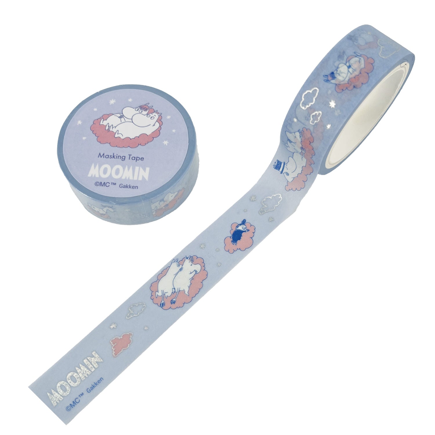 箔マスキングテープ（オーロラ/BU）AM04867 - MOOMIN SHOP