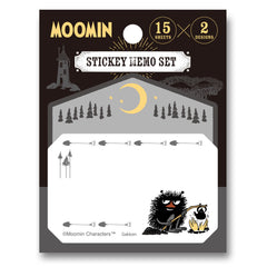 付箋セット（アウトドア/スティンキー/BK）AM04864 - MOOMIN SHOP