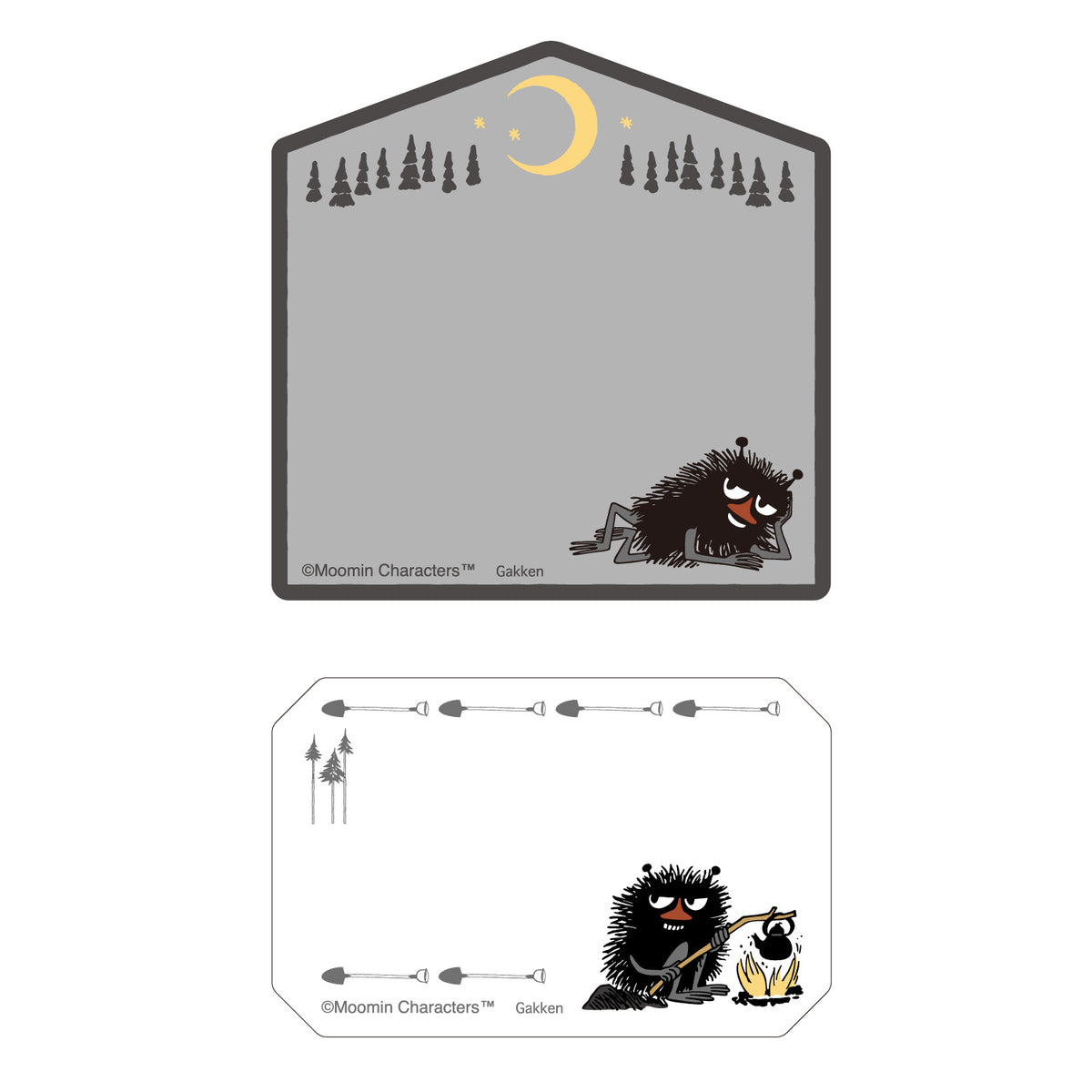 付箋セット（アウトドア/スティンキー/BK）AM04864