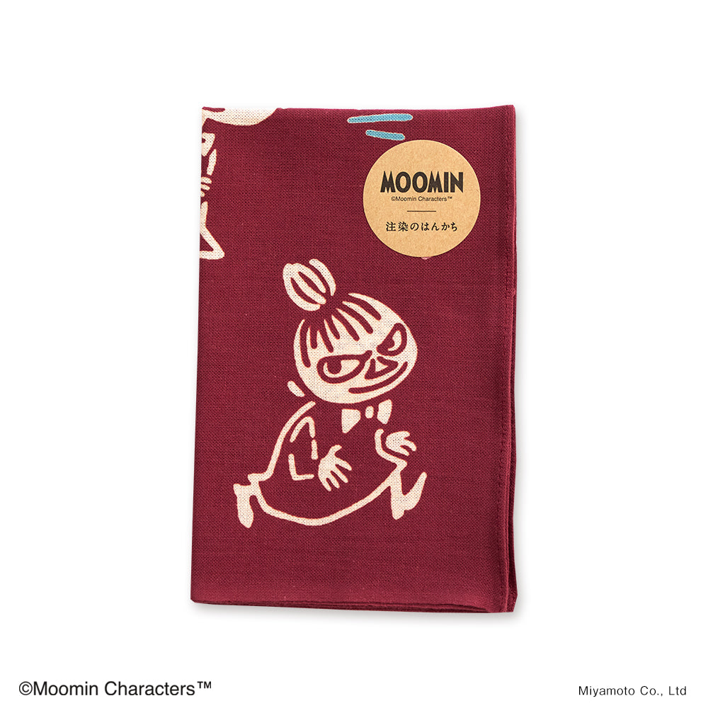 注染のはんかち（リトルミイ/赤）05840