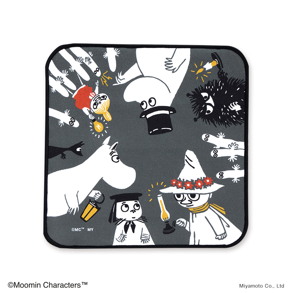 スマホ・メガネ拭きハンカチ（フレンズ/夜）05846 - MOOMIN SHOP