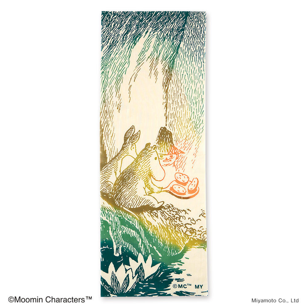 注染手ぬぐい（ひとやすみ）51026 - MOOMIN SHOP