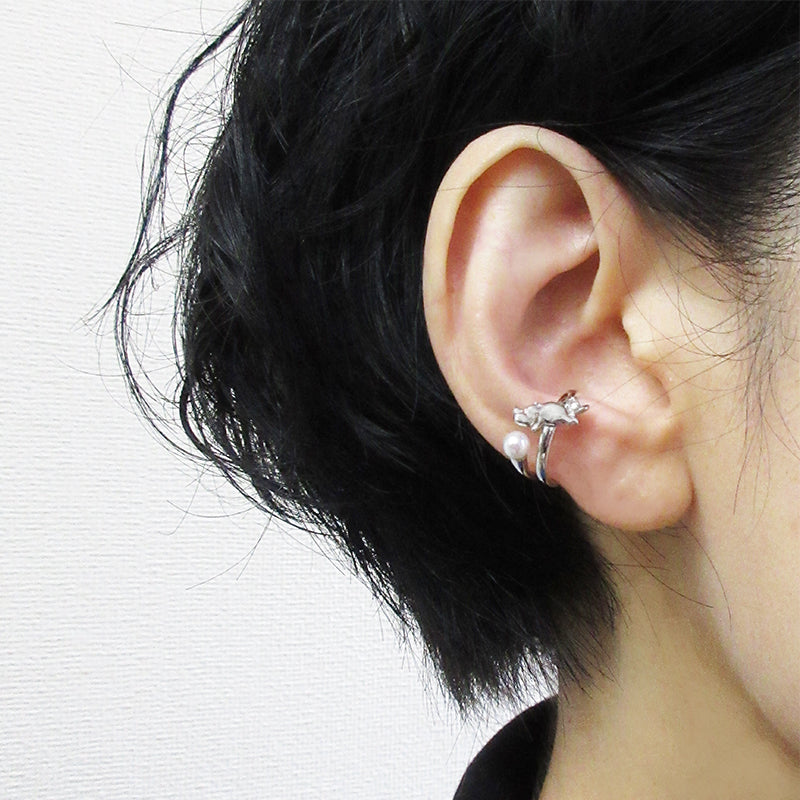 淡水パールイヤーカフ（ムーミン）MLISV0001＜取り寄せ品＞