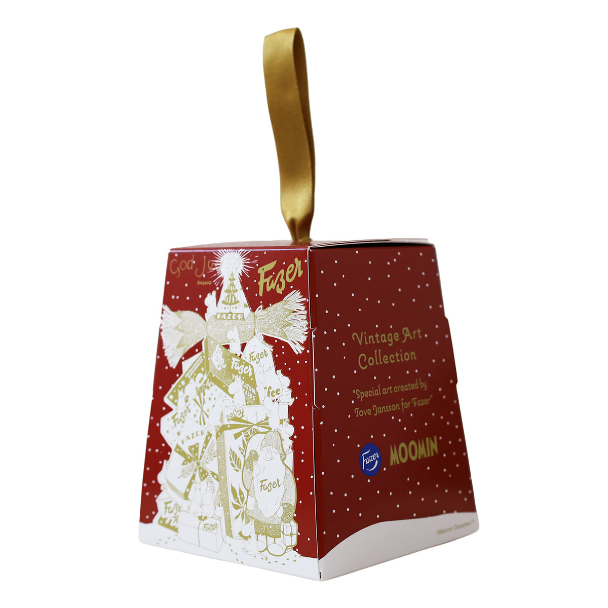 Fazer GodJulオーナメントボックス ミルクチョコレート（レッド）FAZ170179※