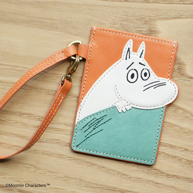 genten はみ出しパスケース（ムーミン）46158-66 - MOOMIN SHOP