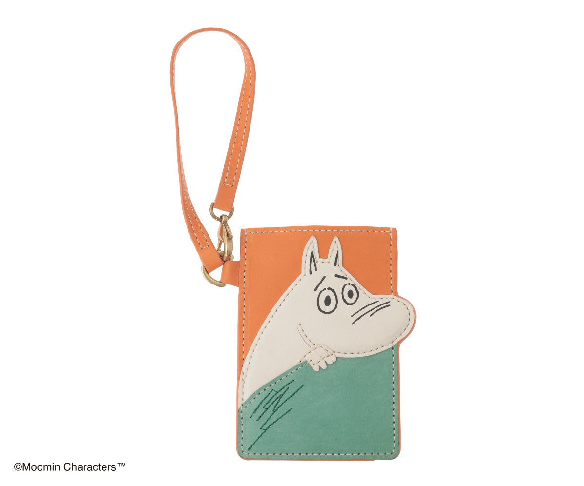 genten はみ出しパスケース（ムーミン）46158-66