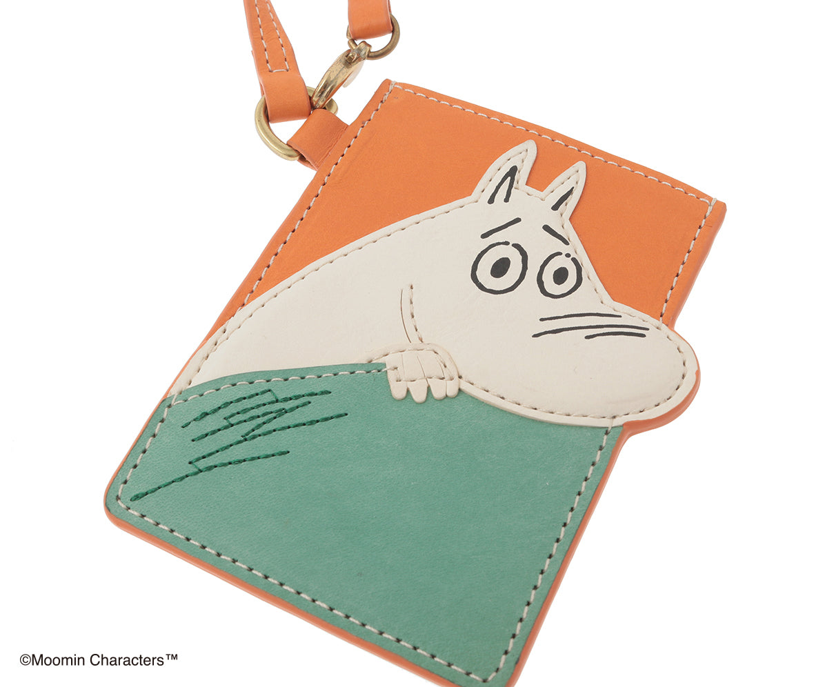 genten はみ出しパスケース（ムーミン）46158-66