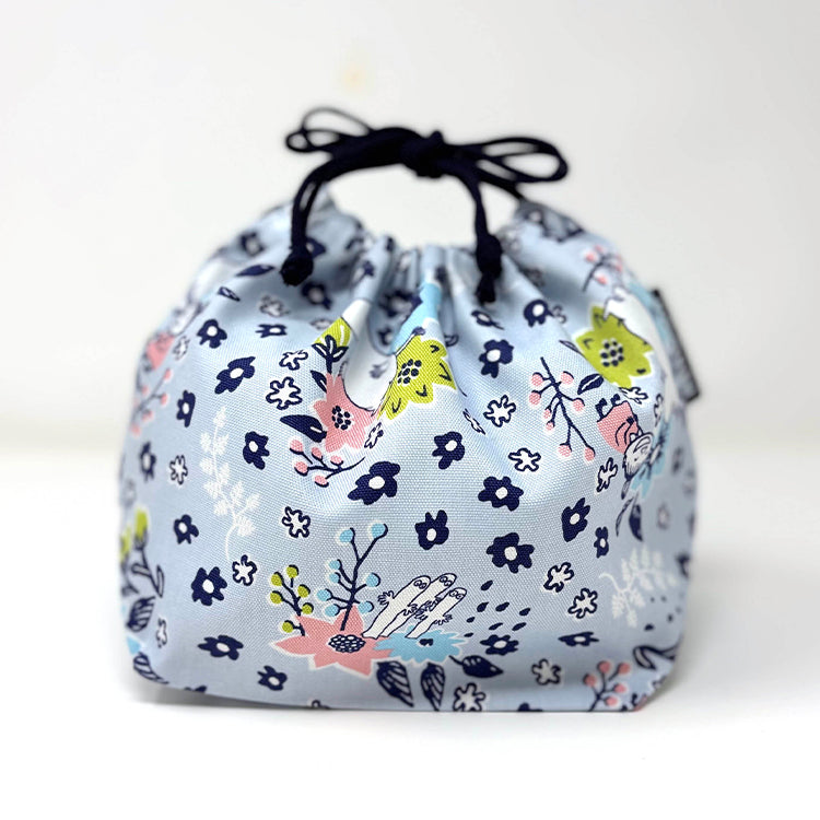 ランチ巾着（ブルー）CG-4257 1B - MOOMIN SHOP