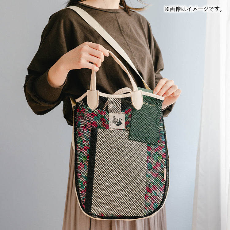 ムーミン グッズJOCOMOMOLA 2WAYトートバッグ（リトルミイ/アイボリー）MON653IV-6