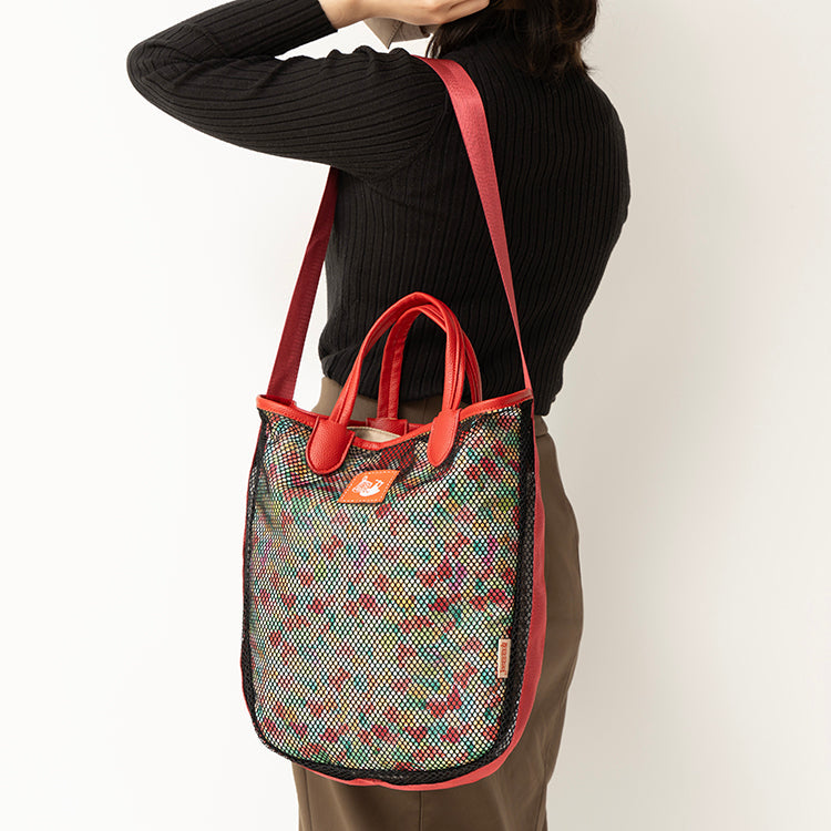 ムーミン グッズJOCOMOMOLA 2WAYトートバッグ（リトルミイ/レッド）MON653RE-1