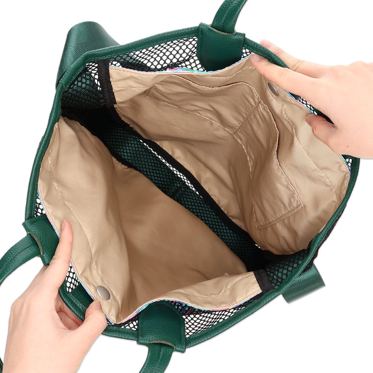 ムーミン グッズJOCOMOMOLA 2WAYトートバッグ（リトルミイ/グリーン）MON653GR-8