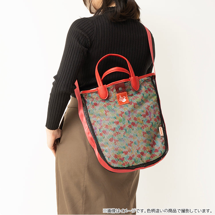 ムーミン グッズJOCOMOMOLA 2WAYトートバッグ（リトルミイ/グリーン）MON653GR-8