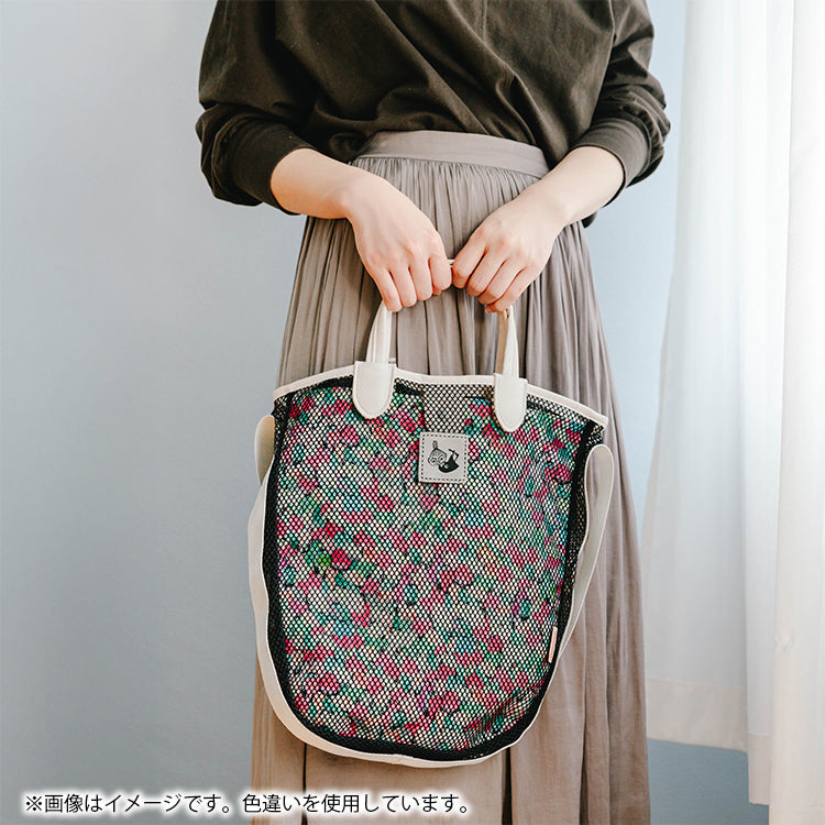 ムーミン グッズJOCOMOMOLA 2WAYトートバッグ（リトルミイ/グリーン）MON653GR-8