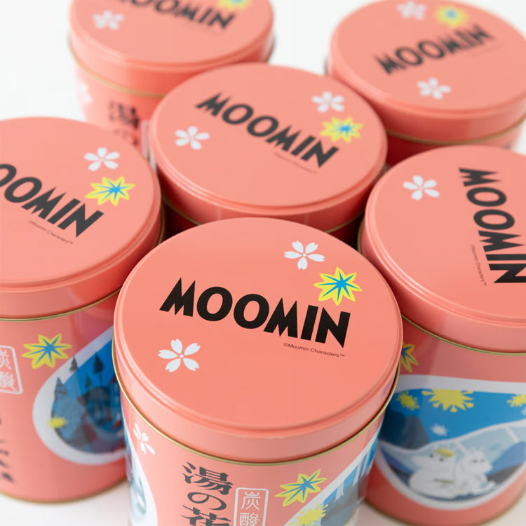 MOOMIN×湯の花せんべい ３缶ギフトBOX※