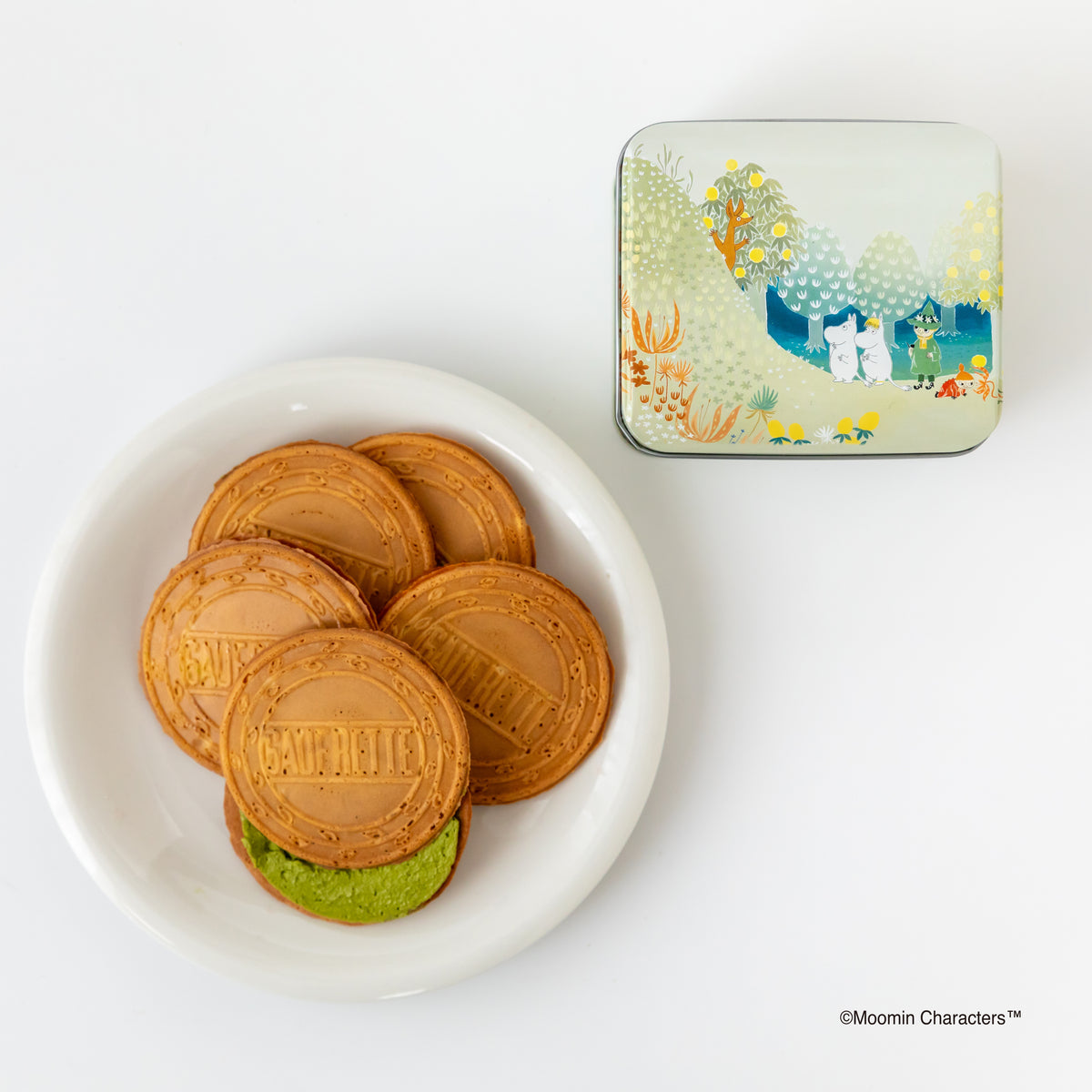 抹茶チョコクリームゴーフレット※