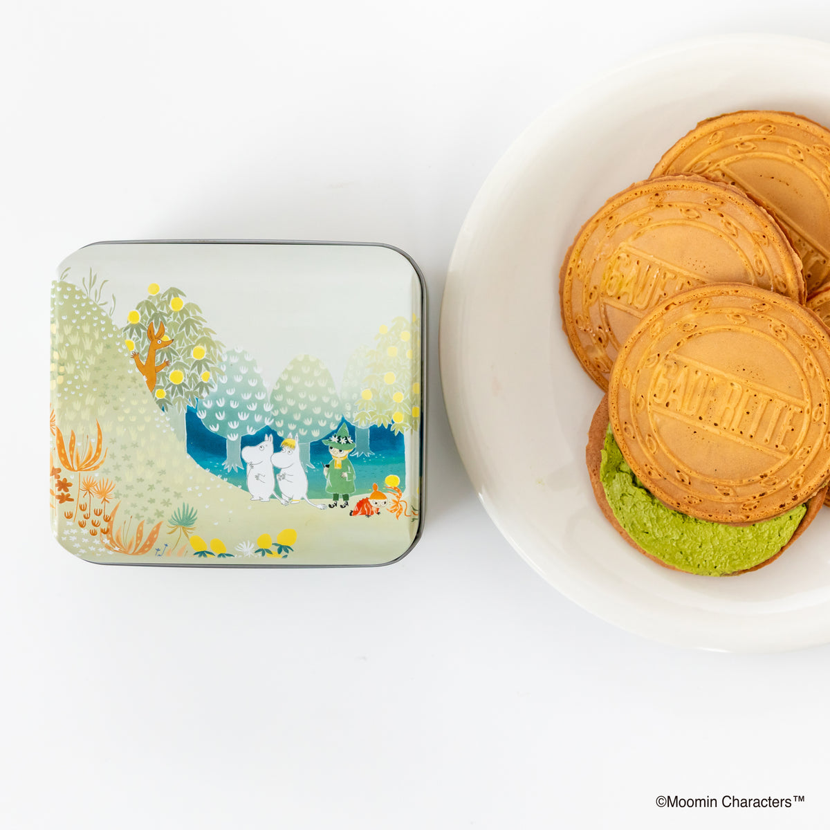 抹茶チョコクリームゴーフレット※