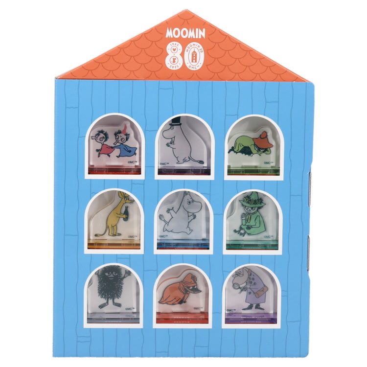 ムーミン グッズ アクスタスタンプ コレクションBOX１（80th）F0362501