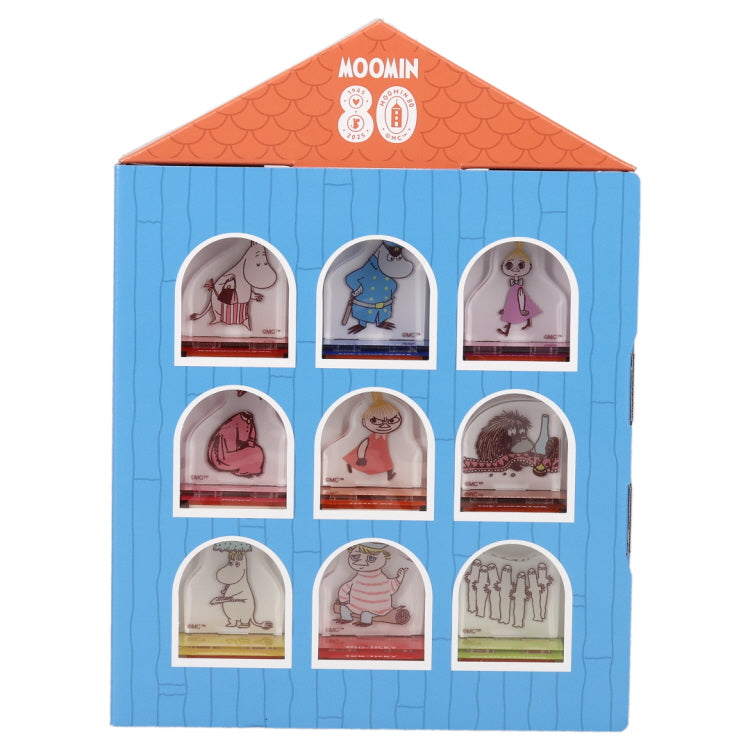 ムーミン グッズ アクスタスタンプ コレクションBOX２（80th）F0362502