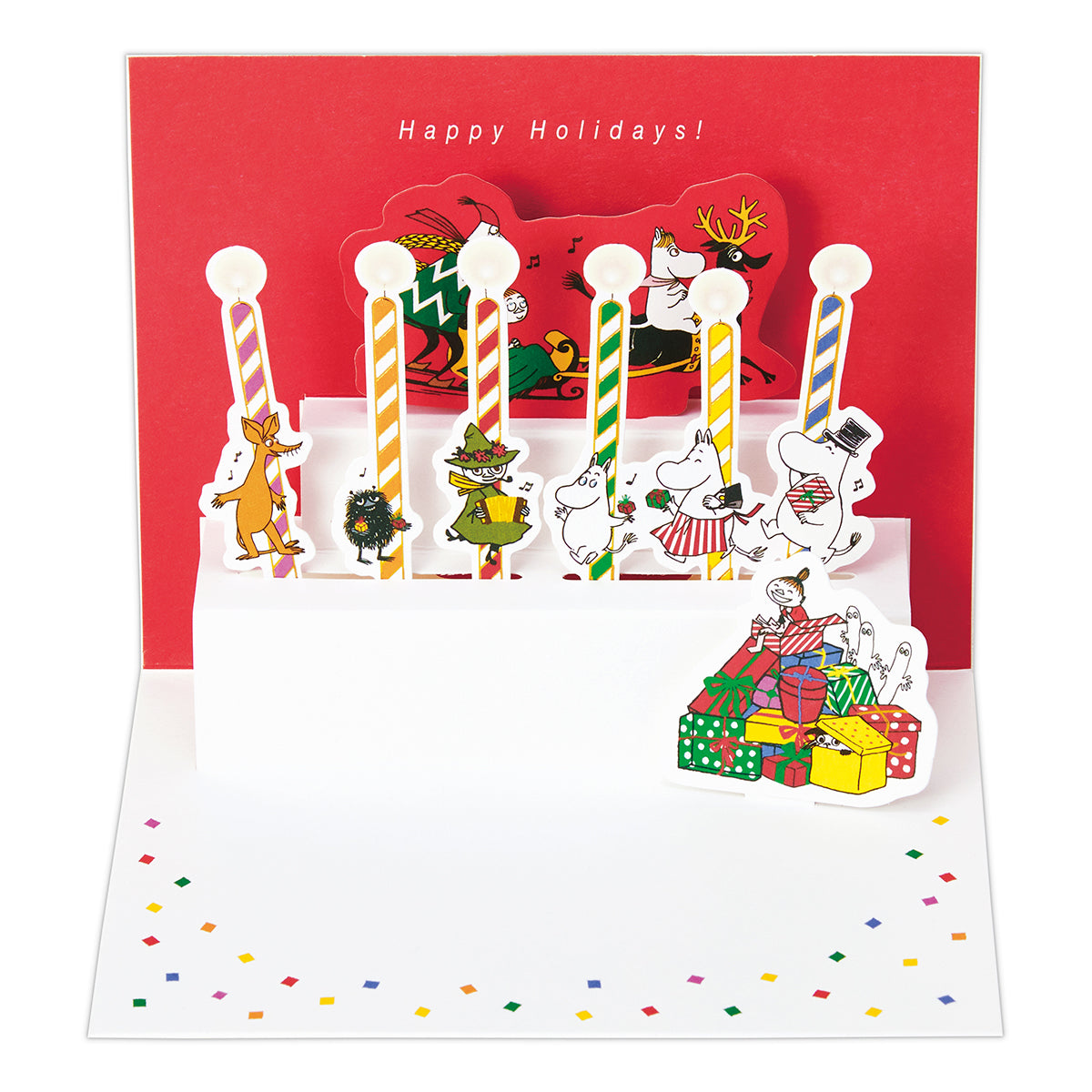 3D Christmas card (candle) 836276