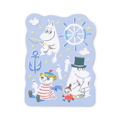 ダイカットメモ（ブルー）843489 - MOOMIN SHOP