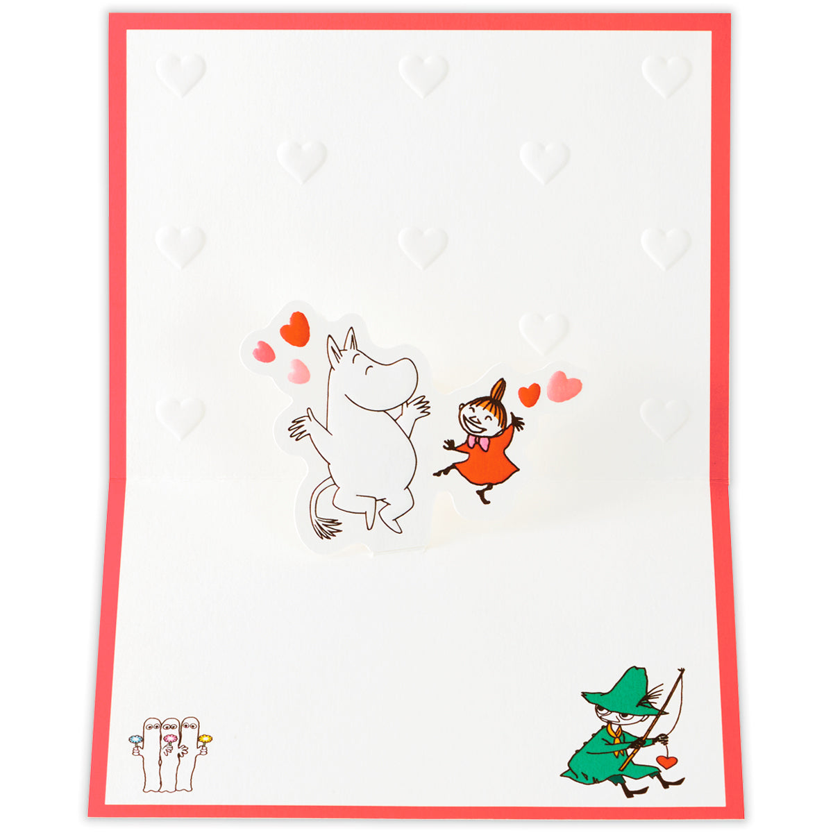 立体グリーティングカード（リトルミイ/エンボスハート）849696