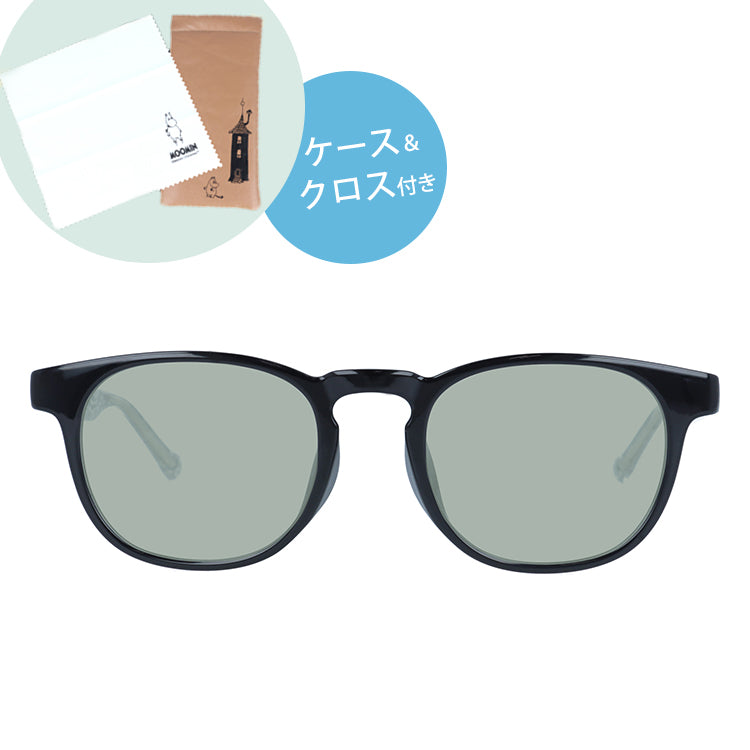 ムーミン グッズ ライトカラーサングラス（BK/GR/49）MU002-1