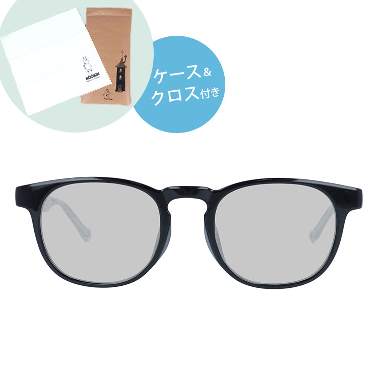 ムーミン グッズ ライトカラーサングラス（BK/SMOKE/49）MU002-1