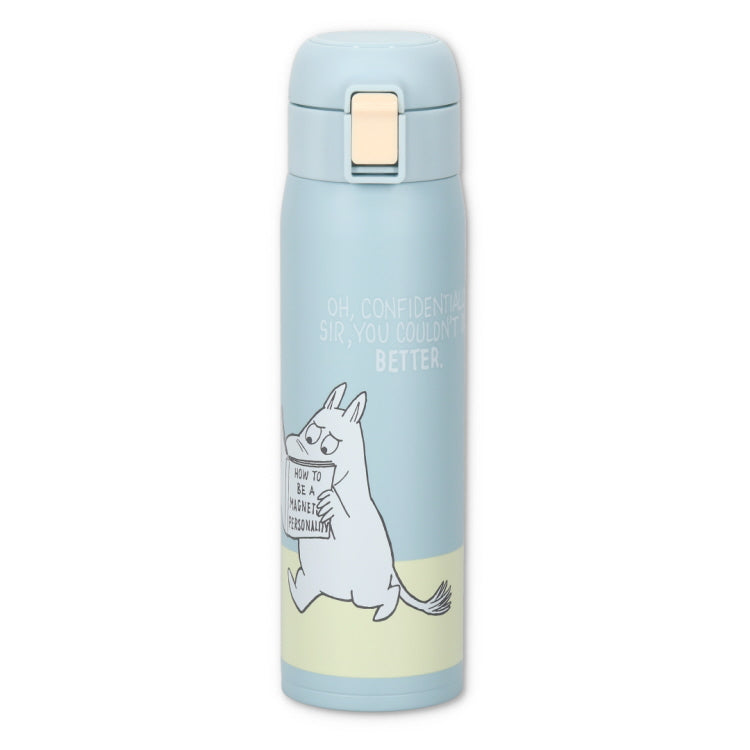 不锈钢一键式瓶 480ml (Moomin) STOT5