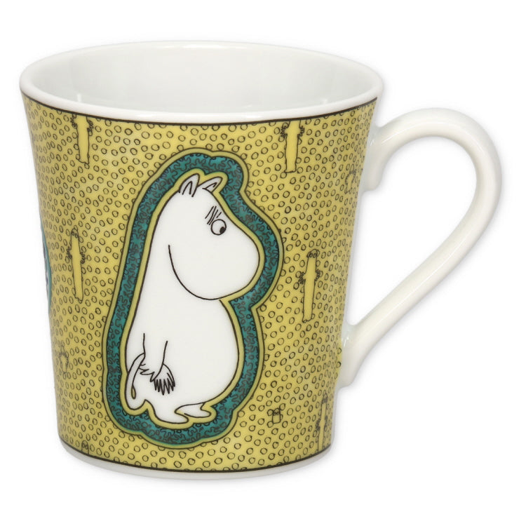 九谷焼 マグカップ（青手間取）MM13001-11 - MOOMIN SHOP