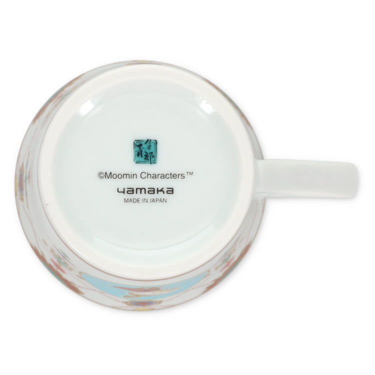 九谷焼 マグカップ（瓔珞文）MM13002-11