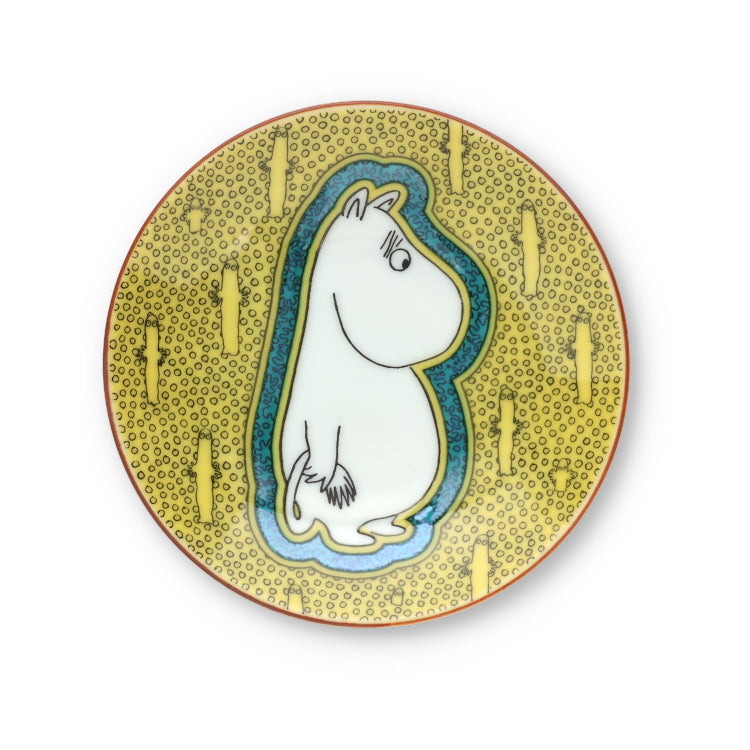 ムーミン グッズ 九谷焼 豆皿（青手間取）MM13001-333