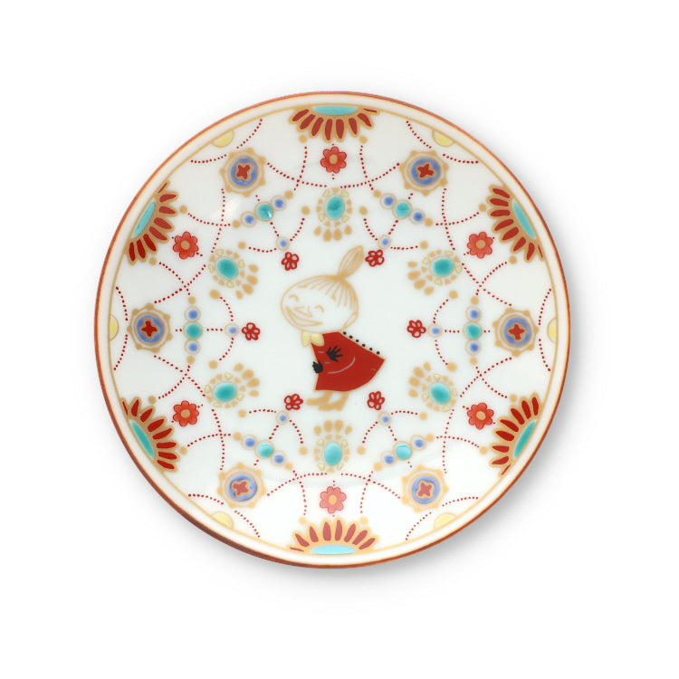 ムーミン グッズ 九谷焼 豆皿（瓔珞文）MM13002-333