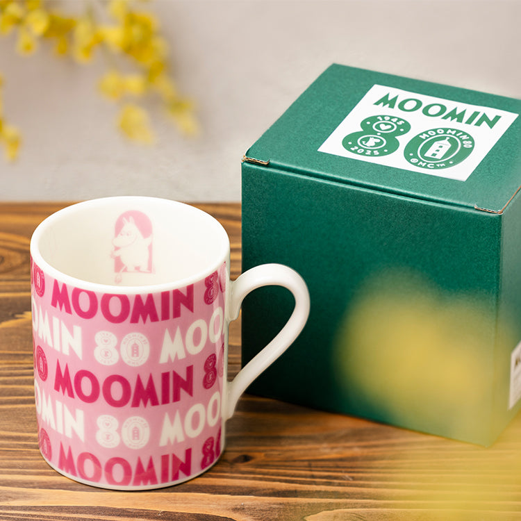 ムーミン グッズ マグ（80th/ピンク）MM9202-11