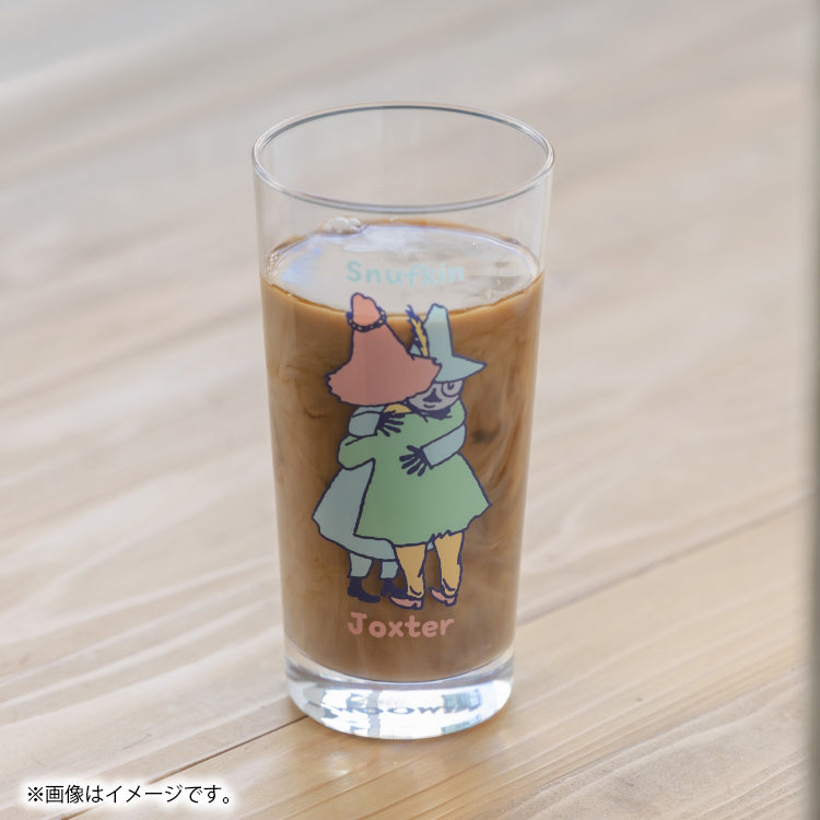 ガラスロングタンブラー（ヨクサル&スナフキン/ハグ）MM20303-813