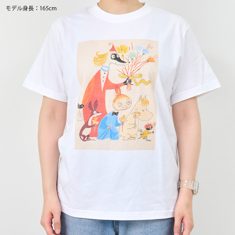 プレミアムTシャツ（Celebrating Tove Jansson/ブーケ）MM-8627